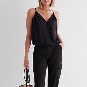 Express Skimming V-Neck Surplice Cami